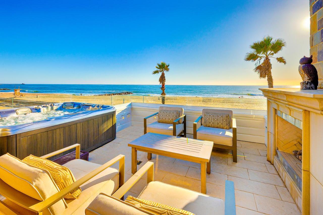 Luxury Beach Front Escape Ньюпорт-Бич Экстерьер фото
