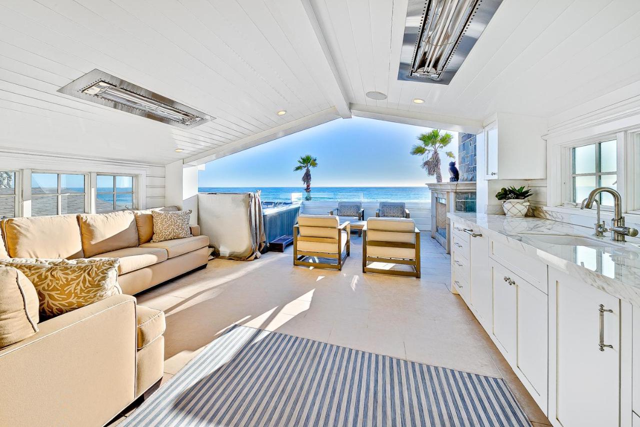 Luxury Beach Front Escape Ньюпорт-Бич Экстерьер фото
